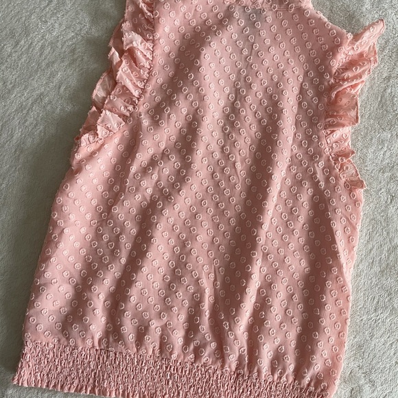 Bebe Pink Ruffled Top - Picture 4 of 5